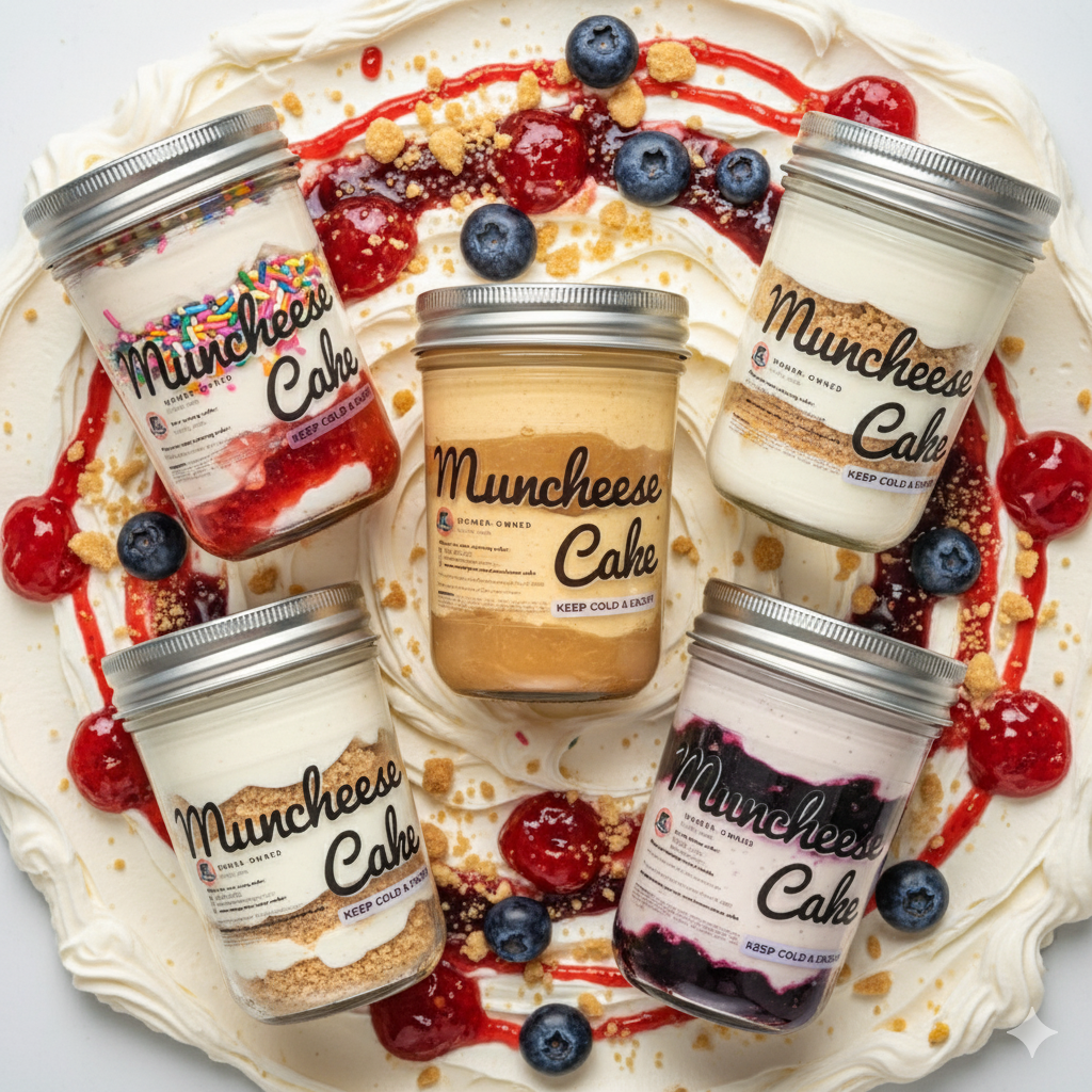 Muncheese Cake — Cheesecake in a Jar